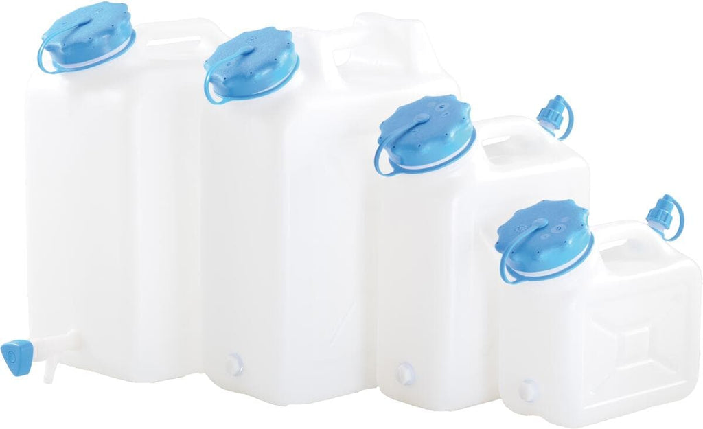 Vannkanne med vid åpning polyetylen for camping Hünersdorff forfra