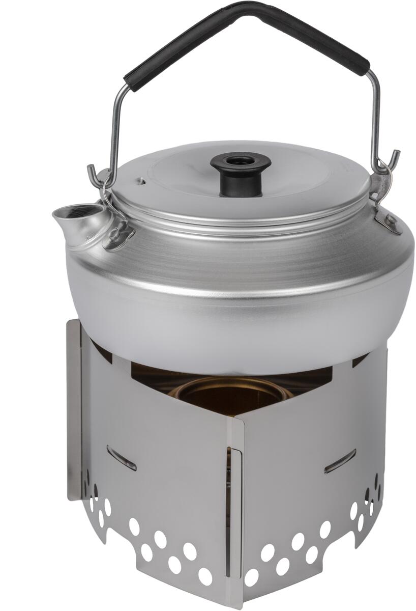 Vannkjele 27 Small aluminium 600 ml detalj av håndtak