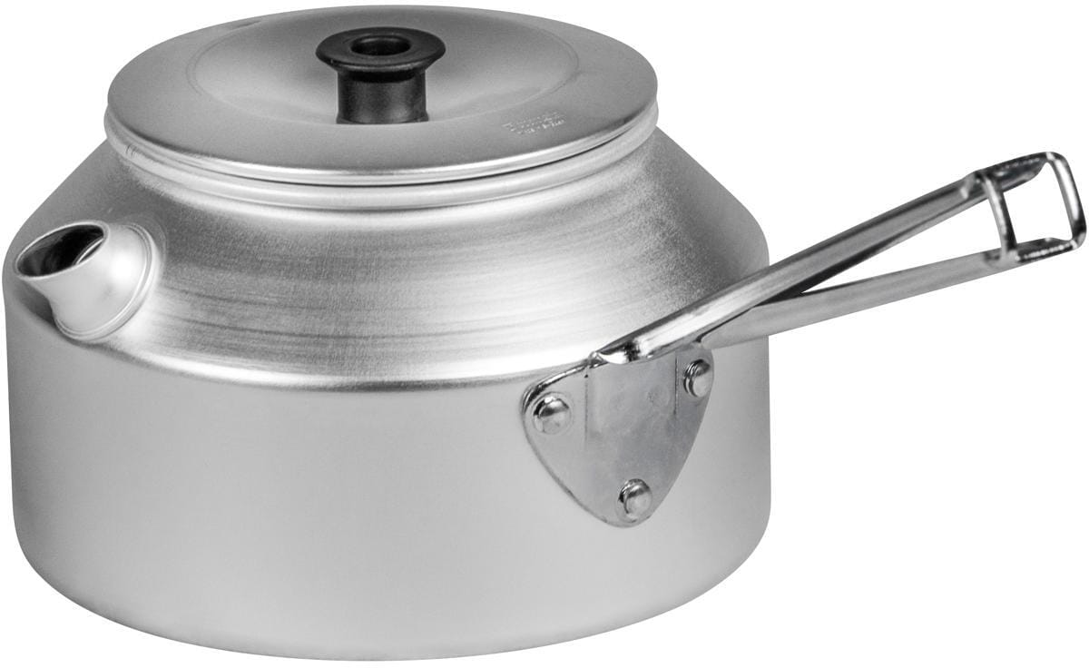 Vannkjele aluminium 900 ml for åpen ild - Trangia montert over ild