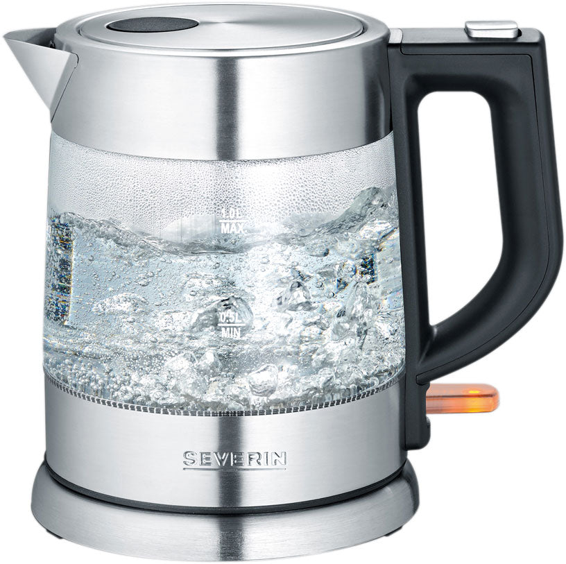 Vannkoker i glass 1 liter 2200 W WK 3468 - Severin foran