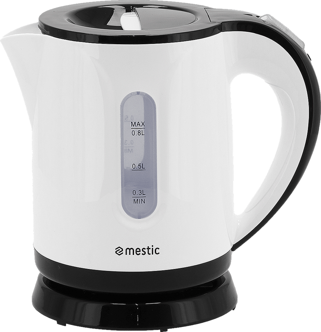 Vannkoker MWC-100 0,8 liter 850W trådløs - Mestic forfra