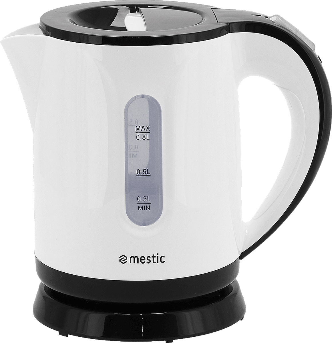 Vannkoker MWC-100 0,8 liter 850W trådløs - Mestic forfra