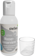 Vannkonservering silver sølvbasert 100 ml for 1000 l flaske fra Awiwa