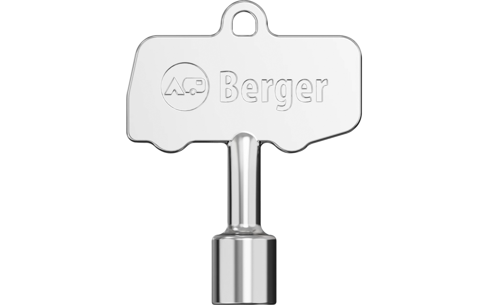 Vannkrannøkkel for campingplasser, sinklegering bakside