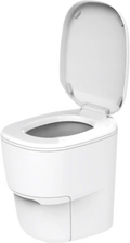 Vannløst sveisetoalett C1 med L-adapter forfra