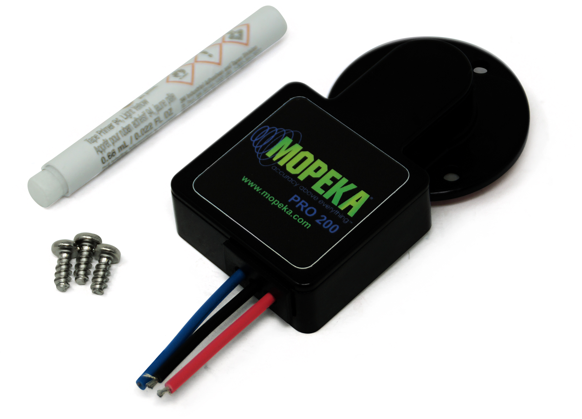 Vannnivåmåler Pro200 sonar med Bluetooth 12V - Mopeka forfra
