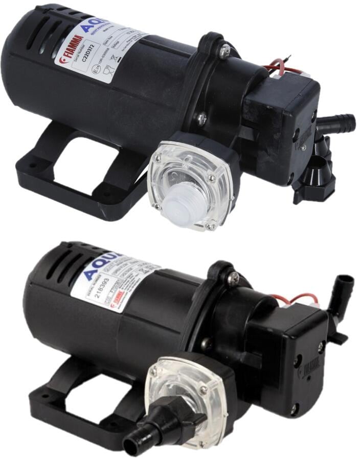 Vannpumpe Aqua 8 selvsugende 12V 1,5 bar forside
