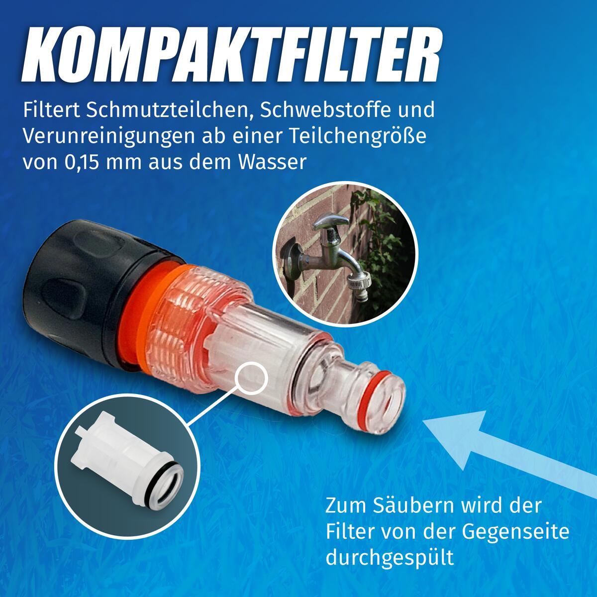 Vanntankadapter WATERTWIN-FLEX montert på tanklokk