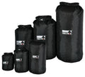 Vanntett pakkpose med rullelukking i 190T nylon, svart - High Peak forfra