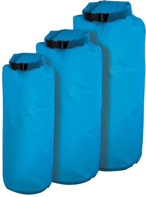 Vanntett pakkpose i silikonbelagt Cordura, blå - EuroTrail for friluftsliv