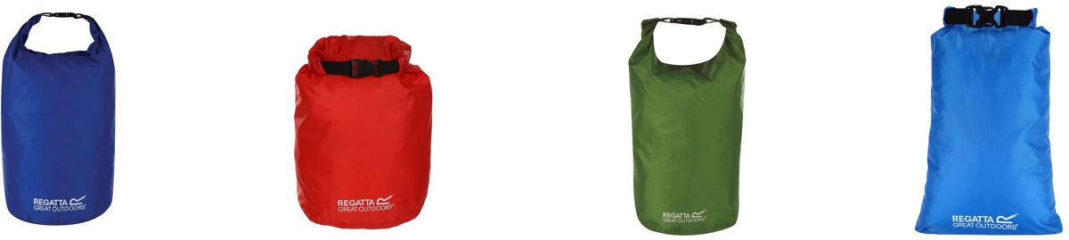 Vanntett pakksekk med rolltop-lukking 100% polyester fra Regatta blå farge