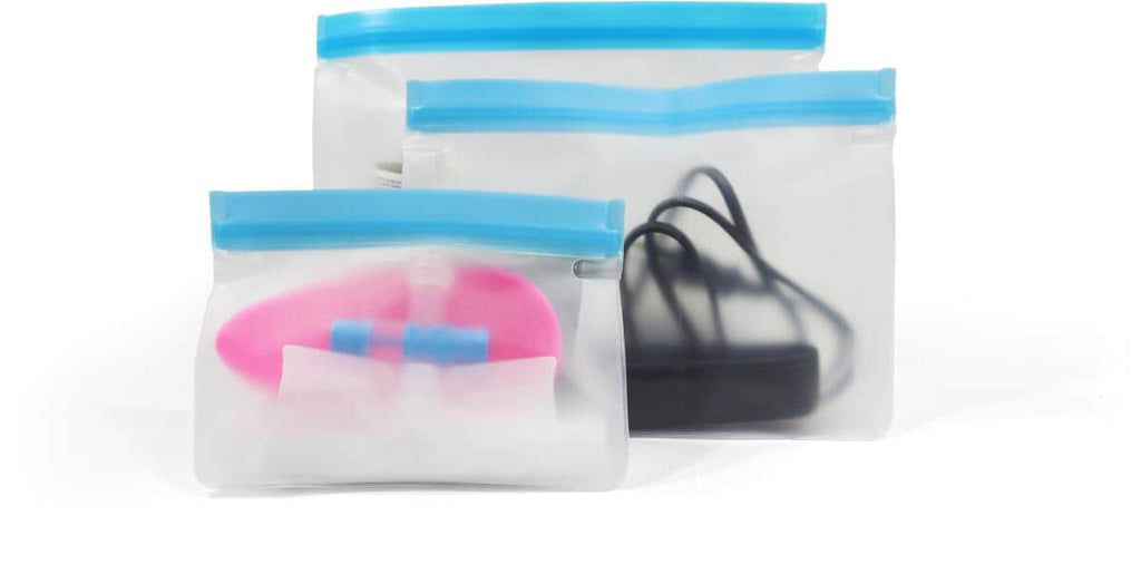 Vanntett posesett for reise, 6 stk, EVA-materiale montert i bag