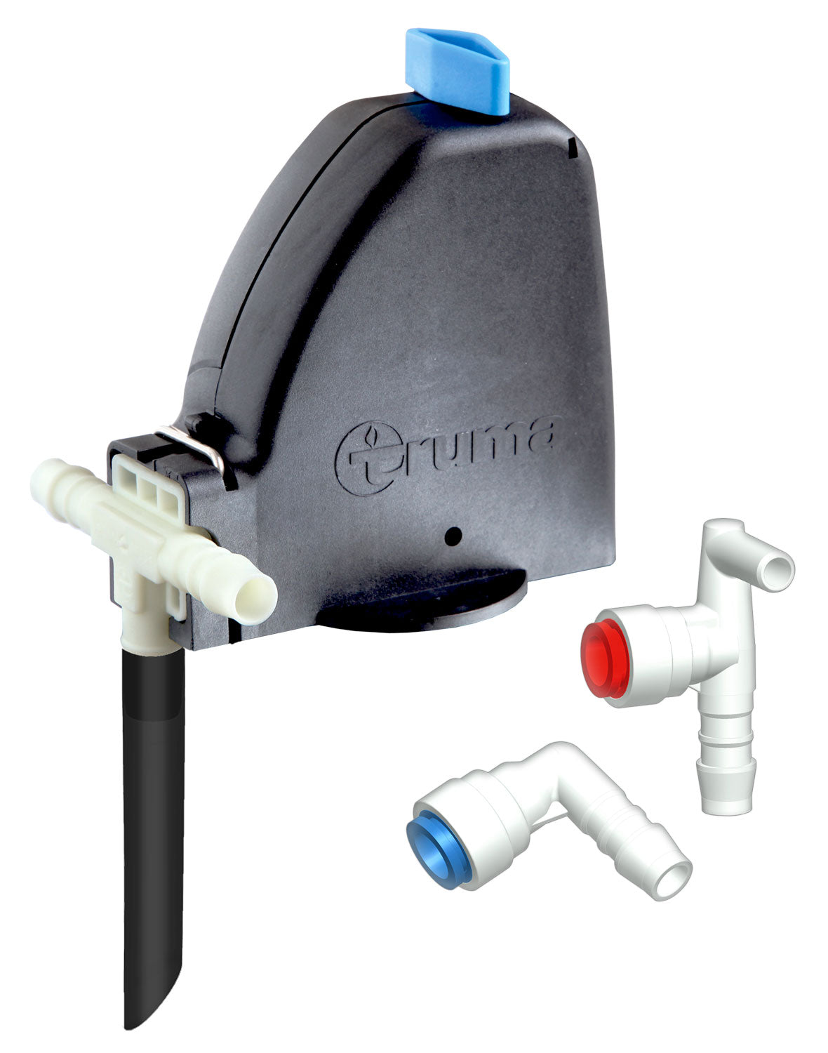 Vanntilkoblingssett FrostControl for Combi-system 10 mm - Truma front