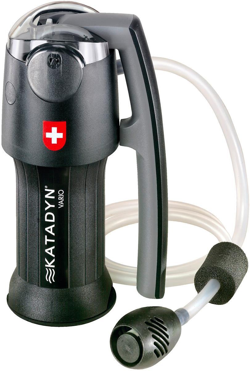 Vario vannfilter med justerbare filternivåer forfra