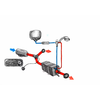 Detalj av Varmdusjsett 6 l 230V/500W med Autoterm Air 4D komponenter