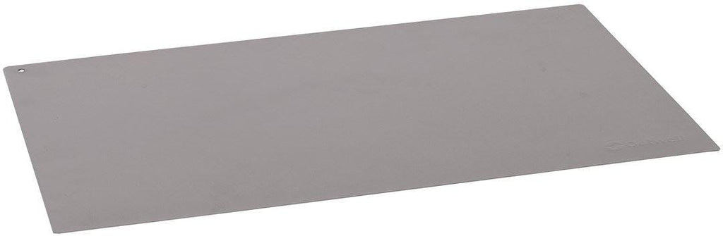 Varmefordelingsplate for campingbord 55x32,5 cm stål foran