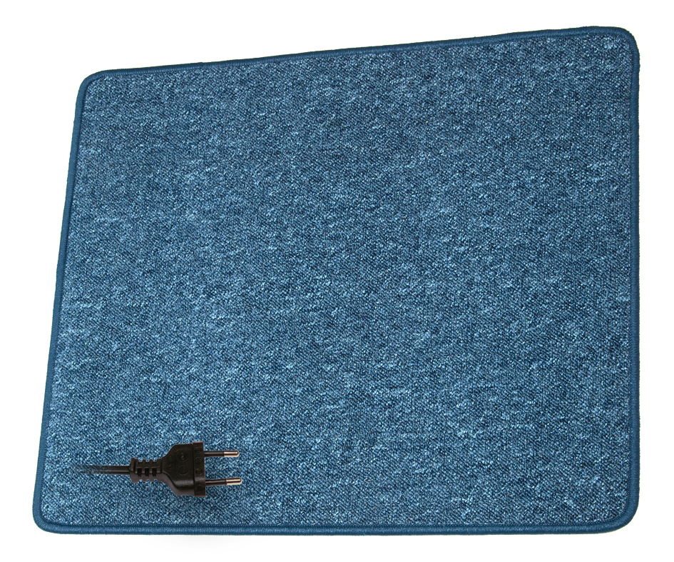 Varmeteppe Palais 230 V 80 x 40 cm mørkebrun sklisikker - Pro Car for campingbruk