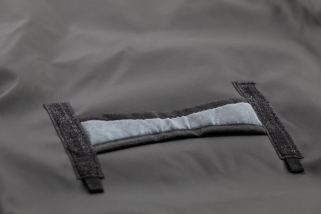 Montert Varmetepper Comforter med infrarød og USB powerbank i bruk