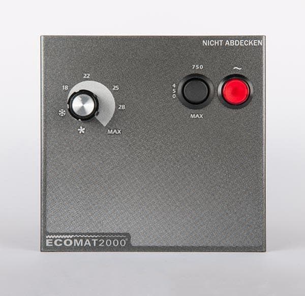 Varmevifte 2000 Classic 230V 1500/1800W bakside
