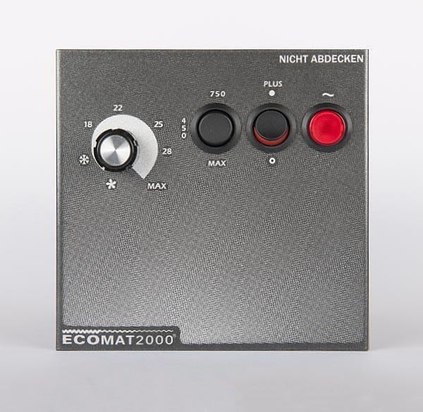 Detalj av Varmevifte 2000 Classic Plus 230V 1800W frontgitter
