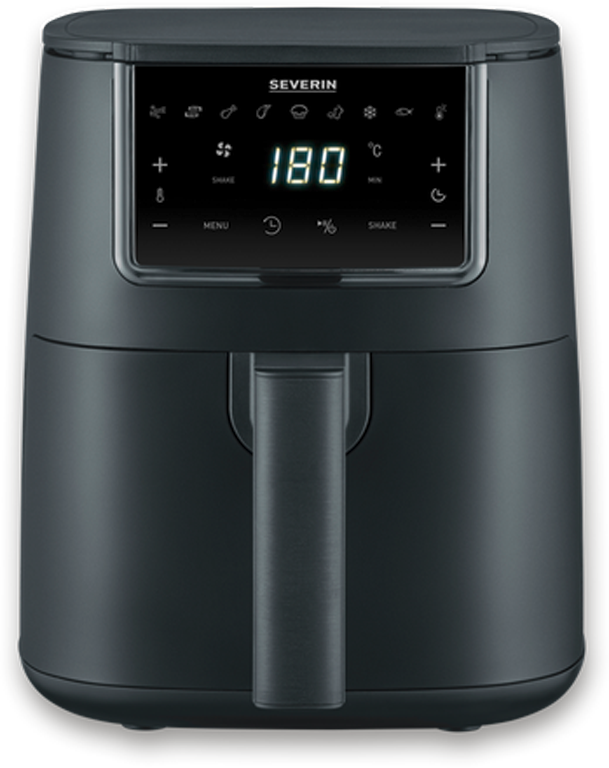 Varmluftfrityrkoker FR 2461 forfra med LCD-touch