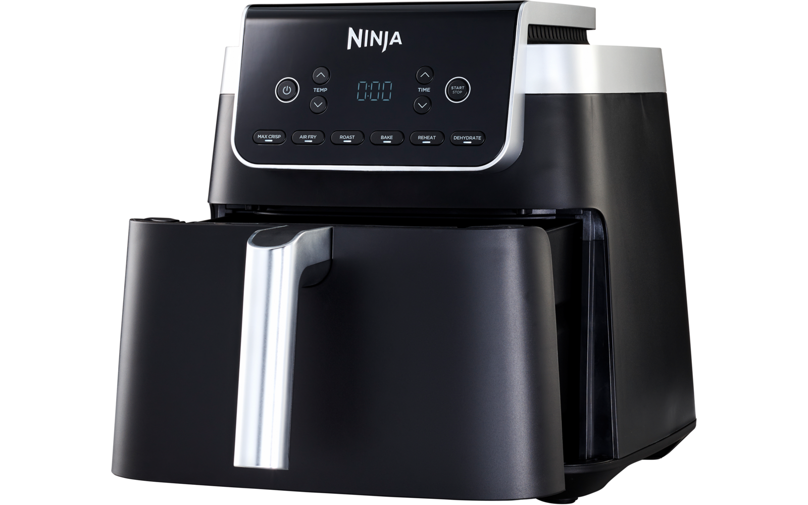 Bakside av varmluftfrityrkoker Max Pro 6,2 liter 6 funksjoner - Shark Ninja