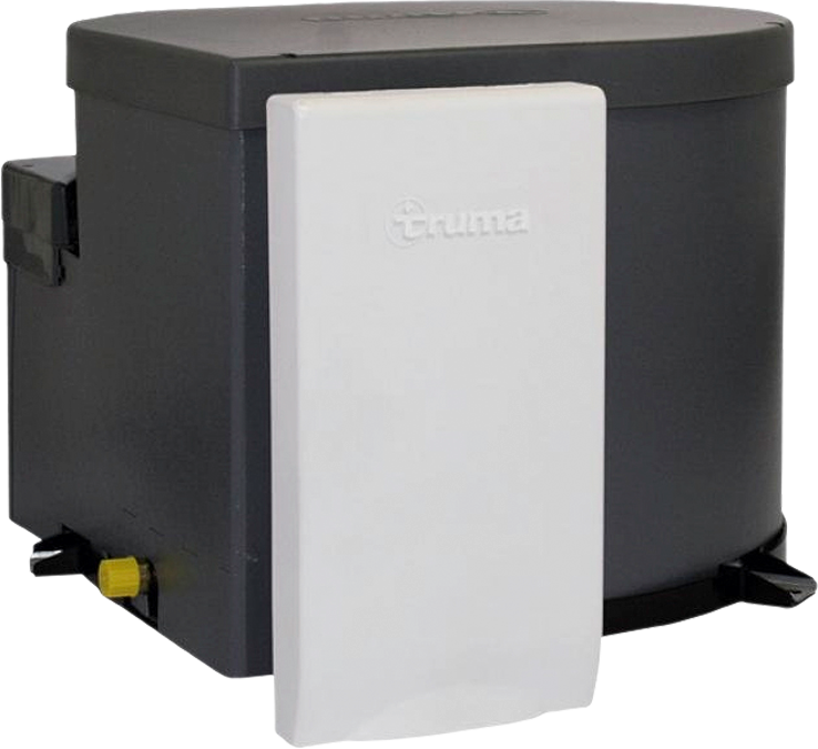 Varmtvannsbereder gass/elektrisk 10 l 2,8 bar - Truma forfra