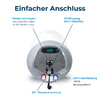 Montert Varmtvannsbereder hybrid 30 l 550W solcelle/230V - Fothermo