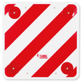 Varselskilt i plast for overlange laster 50 x 50 cm - Fiamma forfra