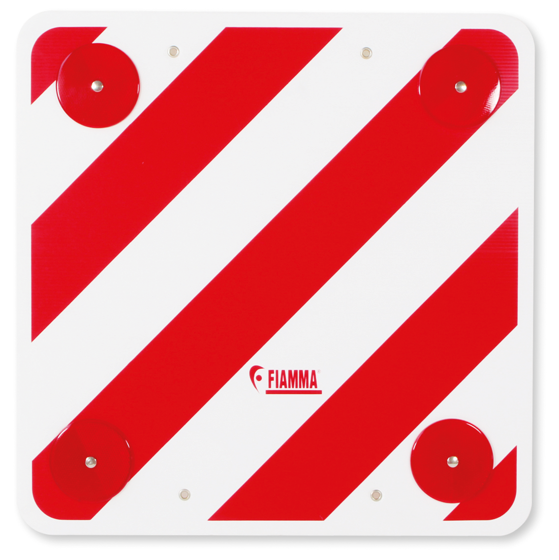 Varselskilt i plast for overlange laster 50 x 50 cm - Fiamma forfra