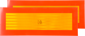 Varseltavle aluminium ECE 70 56,5x19,5 cm 2er-sett forfra