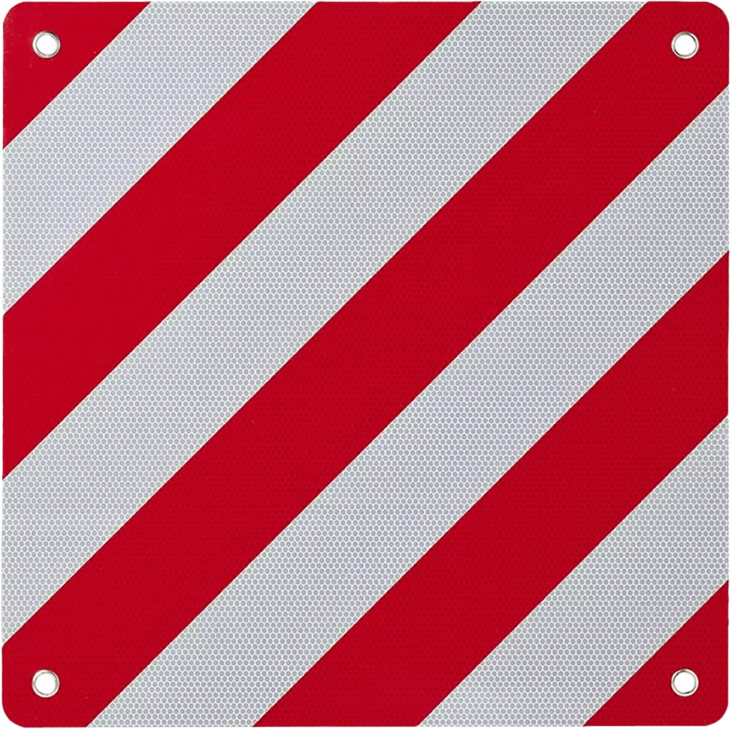 Forfra av Varseltavle i aluminium for Italia, reflekterende, 1,07 kg