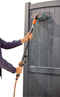 Vaskesett med skaft og børste Cleansystem - Gardena forfra