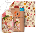 Vegansk plantevoksduk Meadow Magic XXL brødinnpakning - BeesWrap for innpakning av brød