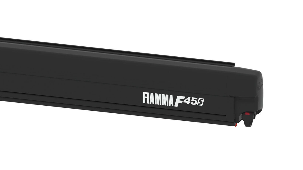 Veggmarkise F45s PSA 260 cm for PSA-varebiler Royal Grey montert forfra