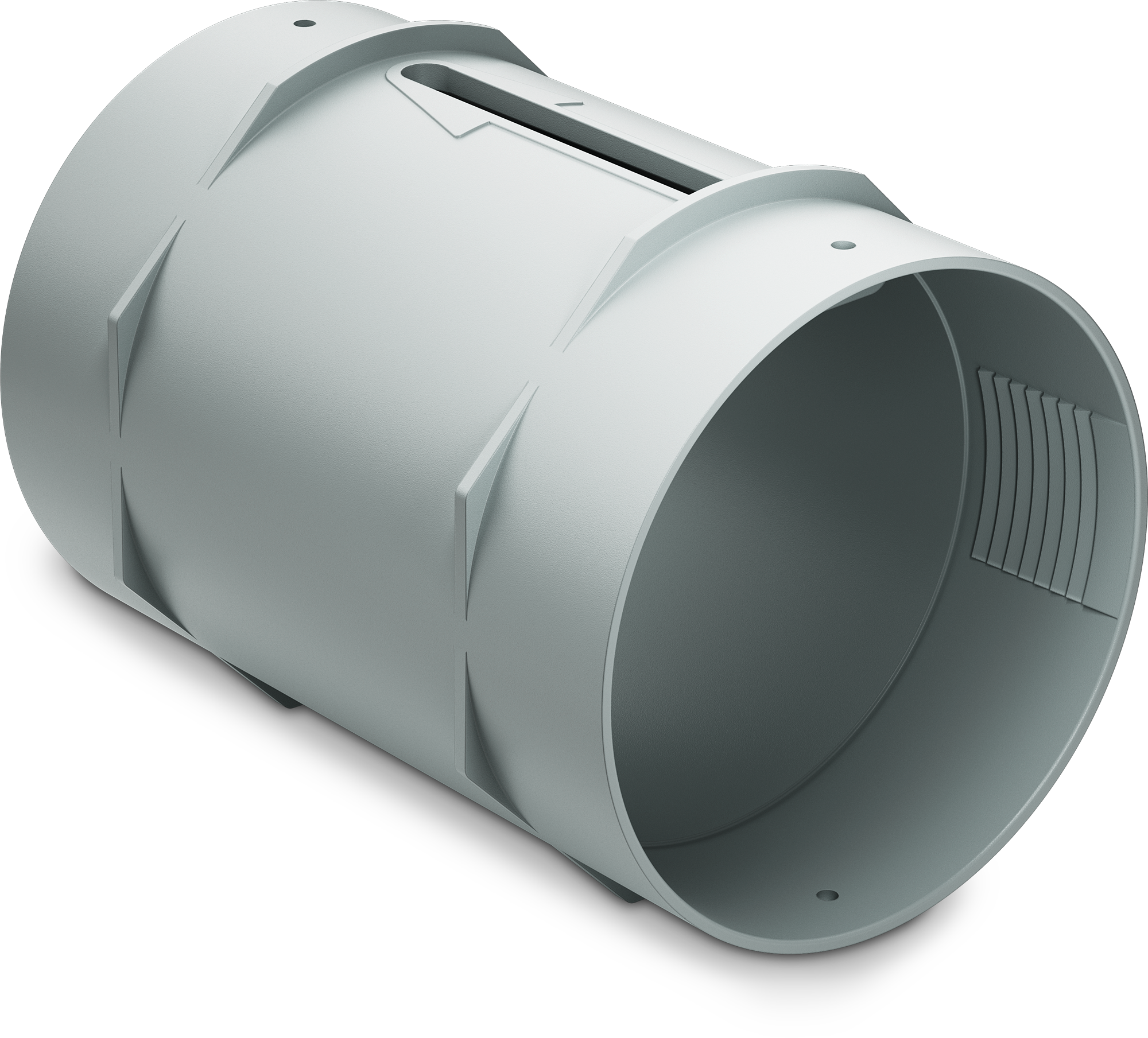 Veggventil rett Ø65 mm for varmluftkanal - Dometic front