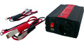 Vekselretter 12V til 230V 300W med batteriklemmer og USB fra HP Autozubehör