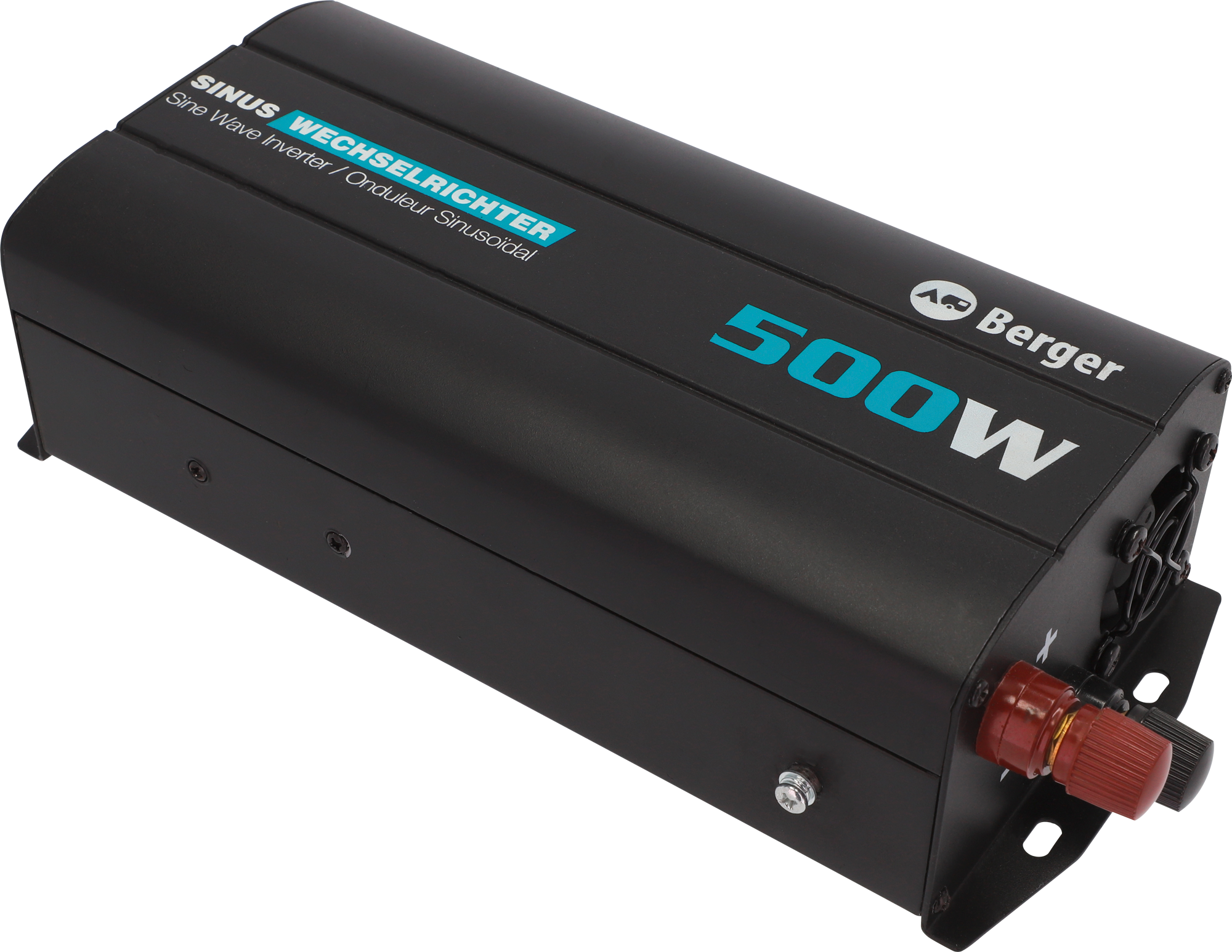 Vekselretter BRSW ren sinus 500W 12V til 230V forfra