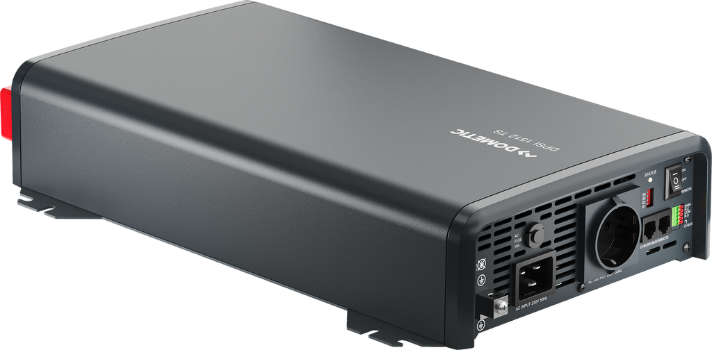 Vekselretter SinePower DPSI ren sinus 1500W 12V 4,8 kg forfra