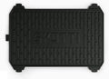 Vendbar grillplate Kast i støpejern 29x18 cm for grill front