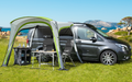 Veneto solseil og sonntak for buss 270x200 cm forfra