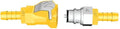 Ventiladapter og hurtigkobling Certec Inline Push-and-Connect - Lilie for slanger