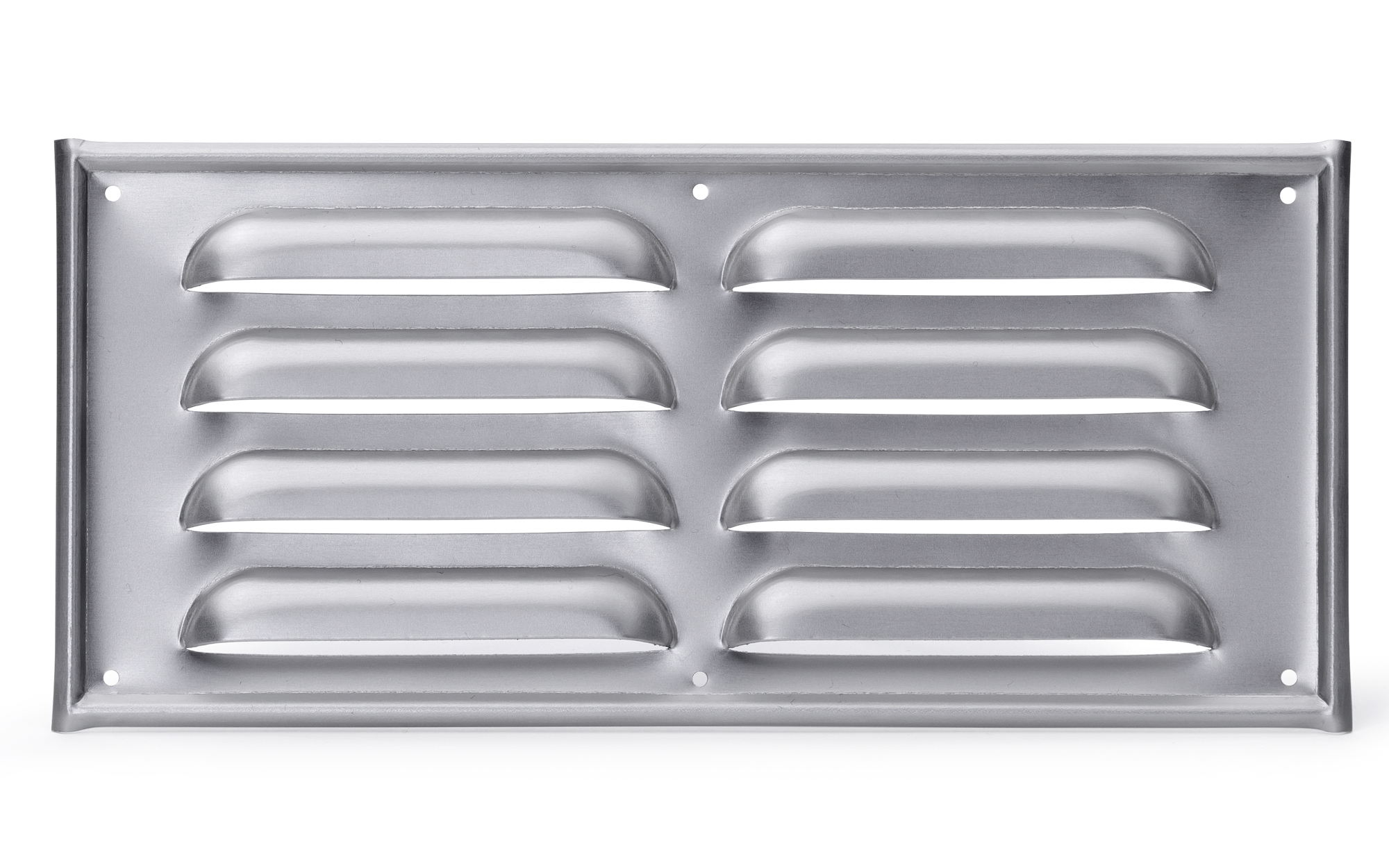 Ventilasjonsgitter aluminium eloksert 25,5 x 11,5 cm - HKG for effektiv lufting