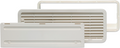 Ventilasjonsgitter LS 200 nedre for absorpsjonskjøleskap hvit - Dometic forfra