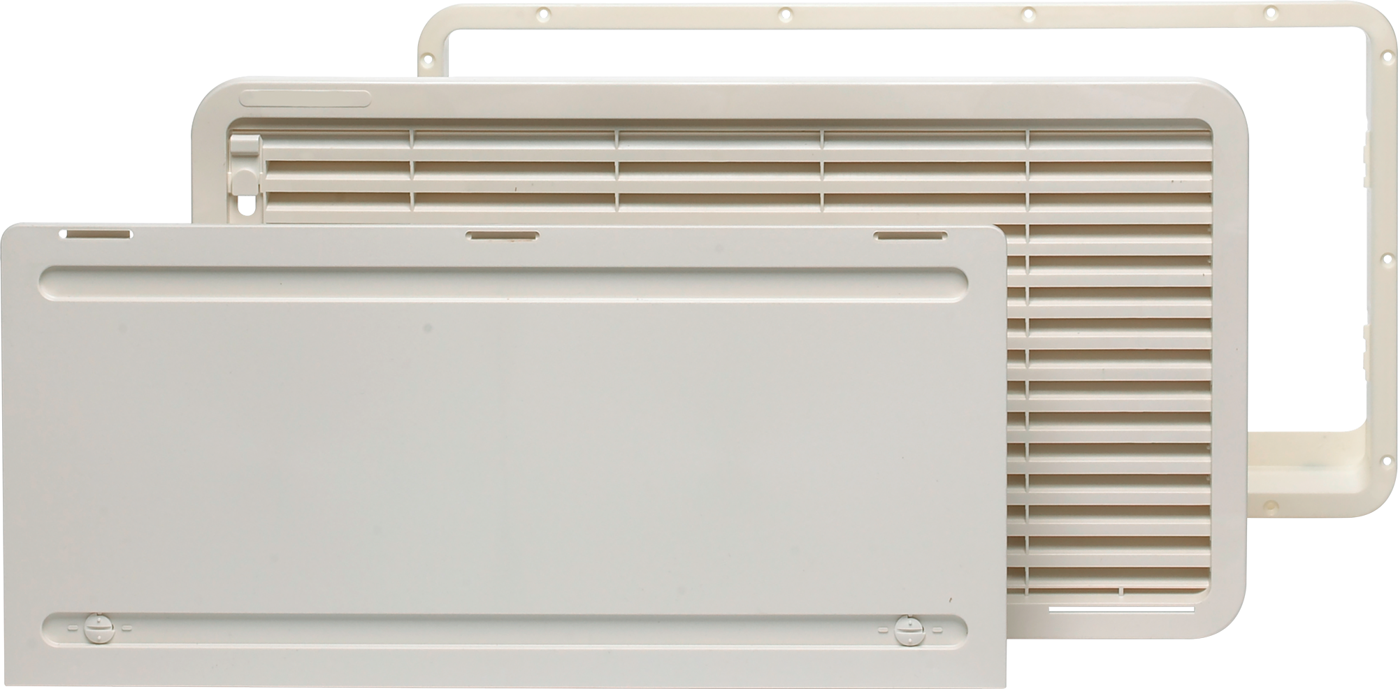 Ventilasjonsgitter LS 300 for kjøleskap, en- og todørsmodeller Dometic montert på kjøretøy