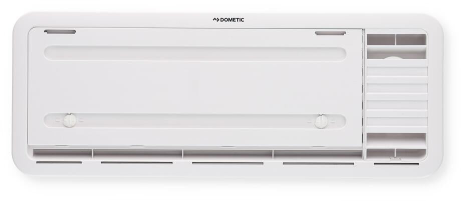 Ventilasjonsgitter-sett LS 100 480x185 mm hvit - Dometic bakside