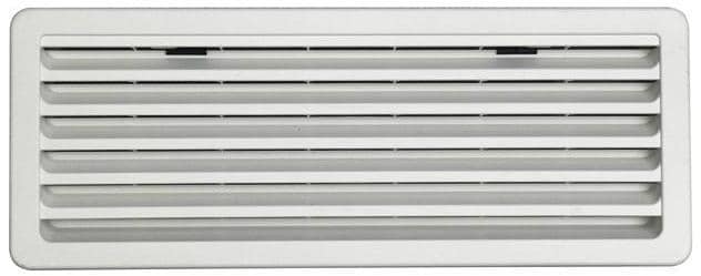 Ventilasjonsrist for kjøleskap 186x483 mm mørkegrå - Thetford bakside