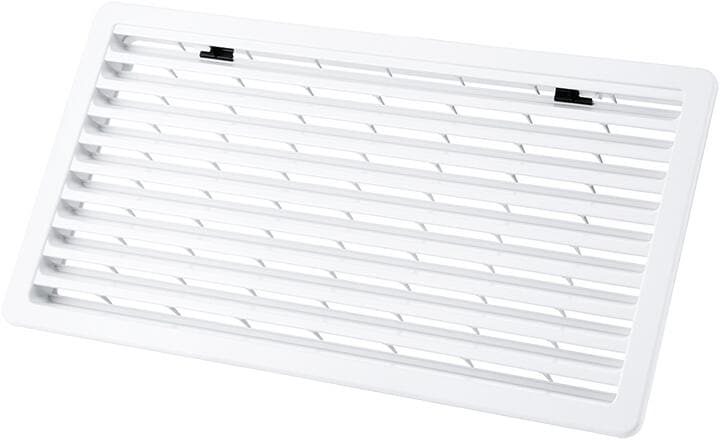 Ventilasjonsrist for kjøleskap 281x523 mm grå - Thetford bakside