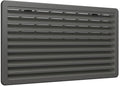 Ventilasjonsrist for kjøleskap 432x257 mm lysegrå - Thetford forfra