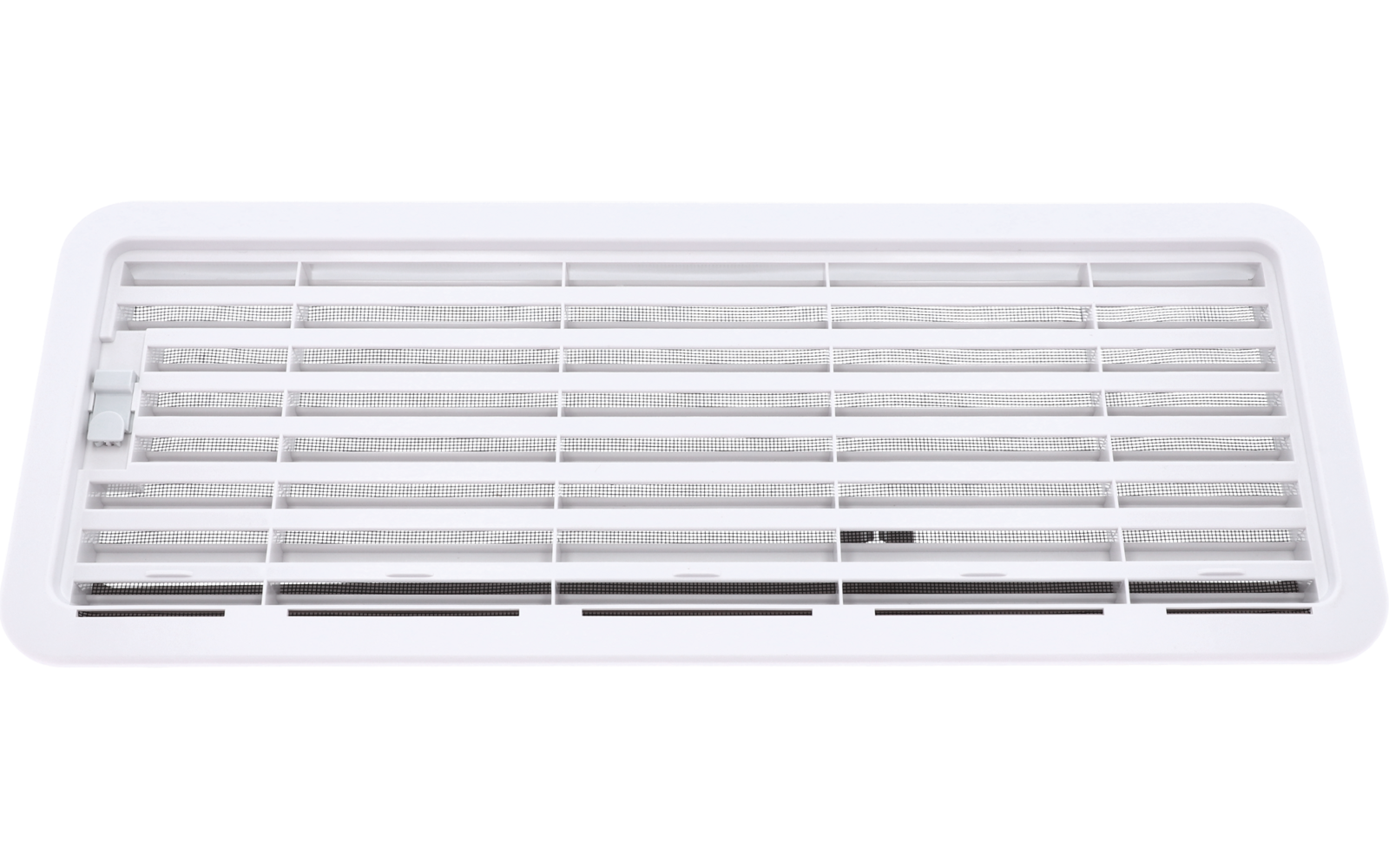 Baksiden av Ventilasjonsrist for campingkjøleskap 48x18,5 cm RVG 1000